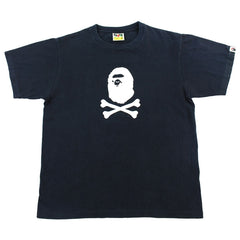 T-shirt Bape Big Ape Crossbone noir