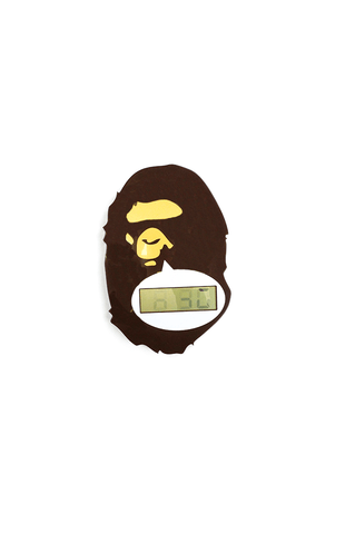 Horloge murale avec logo Bape Big Ape