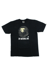 Bape Big Ape Distressed Logo Tee White