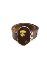 Boucle de ceinture et ceinture avec logo Bape Big Ape
