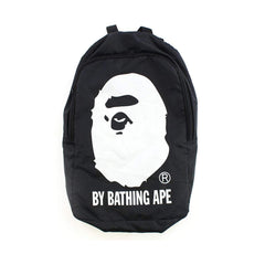 Bape Big Ape Logo Emook Backpack Black