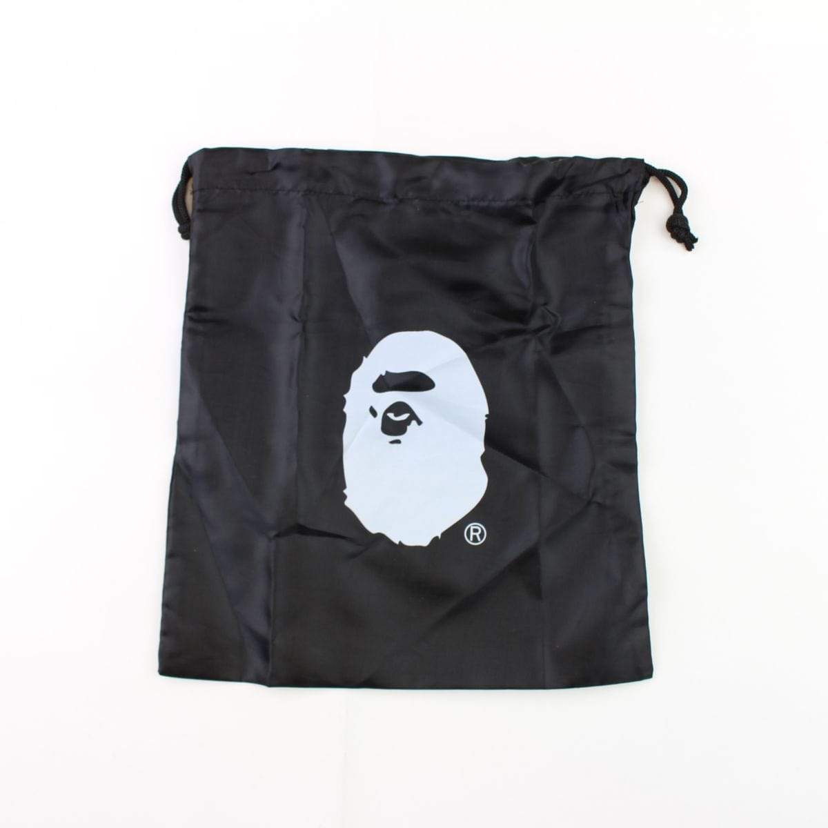 Bape Big Ape Logo Mesh Bag Black - SaruGeneral