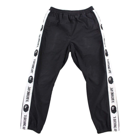 Pantalon de survêtement à rayures avec logo Bape Big Ape