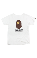 T-shirt Bape Big Ape blanc avec texte