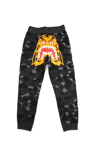 Pantalon Bape noir camouflage tigre