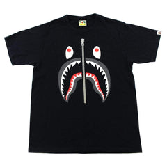 T-shirt Bape Black Shark Face Noir
