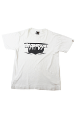 T-shirt Bape Blazing Bathing Ape World Gone Mad blanc