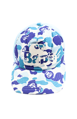 Casquette snapback Bape Blue Milo Camo