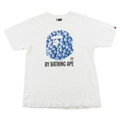 T-shirt Bape Blueberries Big Ape avec logo blanc