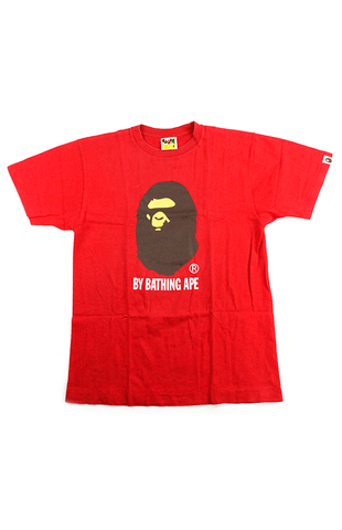 T-shirt Bape Brown Big Ape rouge