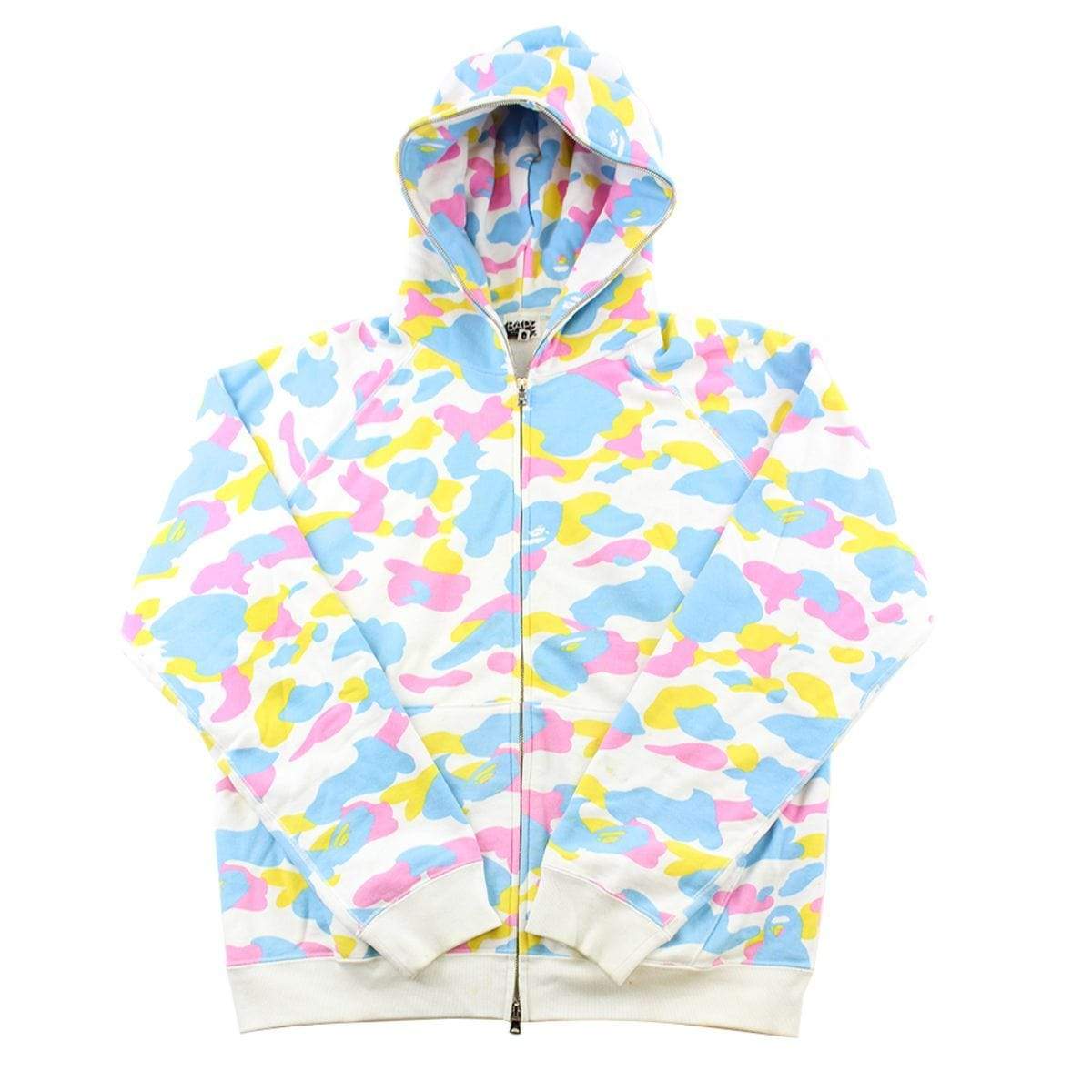 Bape Candy Camo Full Zip Hoodie - SaruGeneral