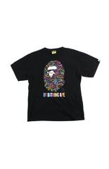 T-shirt Bape Candy Neon Big Ape avec logo noir