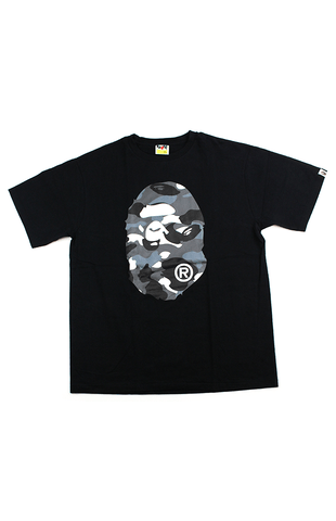 T-shirt Bape City Camo Big Ape avec logo noir