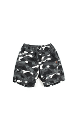 Short Bape City Camo Point Head