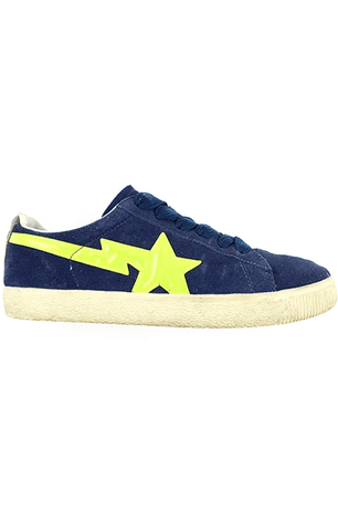 Bape Crepsta Bleu marine et jaune