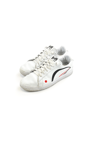 Bape Crapesta Shark Face Blanc