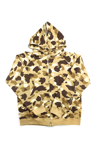 Sweat à capuche entièrement zippé Bape Desert Camo