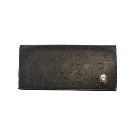 Portefeuille Bape en relief camouflage noir