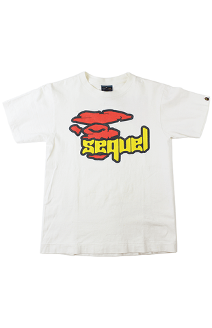 T-shirt Bape Evil Sequel blanc