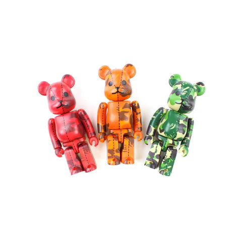 Be@rbricks Bape Flame Camo