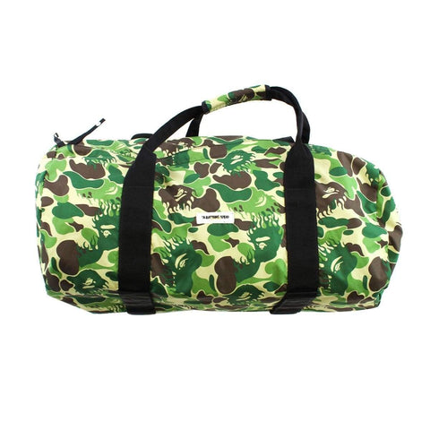 Sac de sport Bape Green Flame Camo