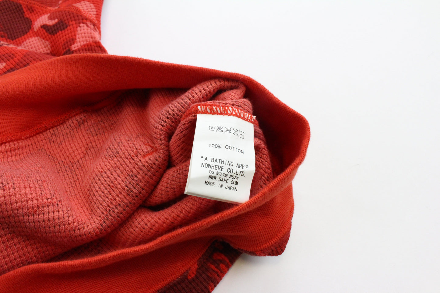 Bape Flaming Red Camo Full Zip Hoodie - SaruGeneral