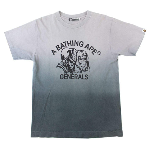 T-shirt Bape Generals avec logo gris dégradé