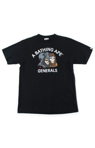 T-shirt Bape Generals noir