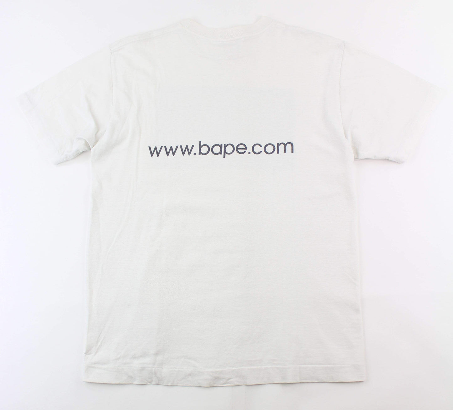Bape Gold camo members only Card Tee White - SaruGeneral