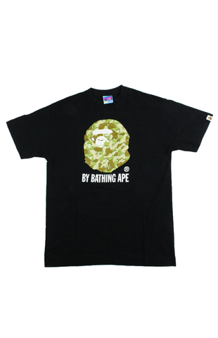 T-shirt Big Ape Bape x KAWS Cloud Camo noir