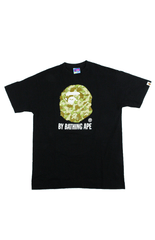 Bape x kaws Cloud Camo Big Ape Tee Black