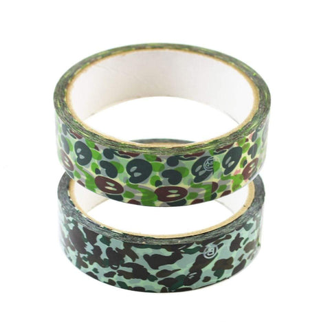 Ensemble de rubans adhésifs camouflage vert Bape