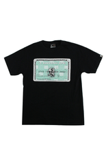 T-shirt noir exclusif aux membres Bape Green Card