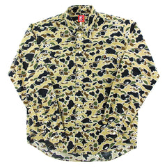 Bape Green Psyche Camo LS Shirt
