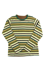 Bape Green Striped Reverse violet sta College Logo LS