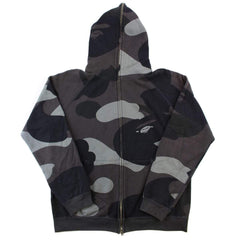 Sweat à capuche entièrement zippé Bape Giant Black Camo