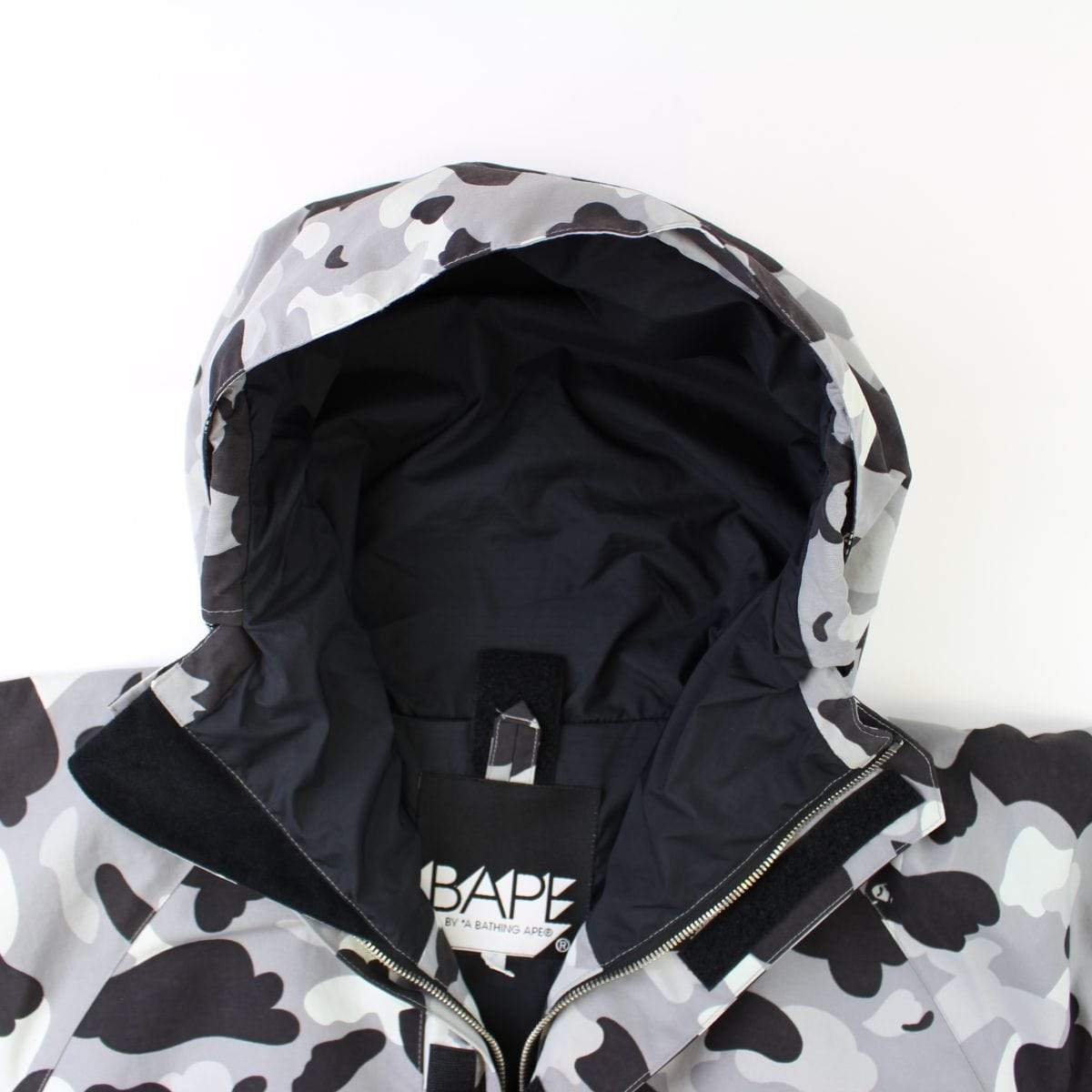 Bape Grey Camo Snowboard Jacket - SaruGeneral