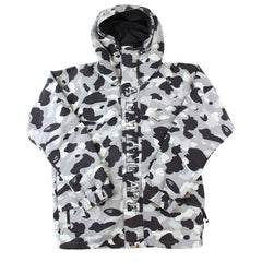 Veste de snowboard Bape grise camouflage