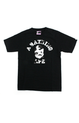 T-shirt Bape gris Psyche Camo College Logo noir
