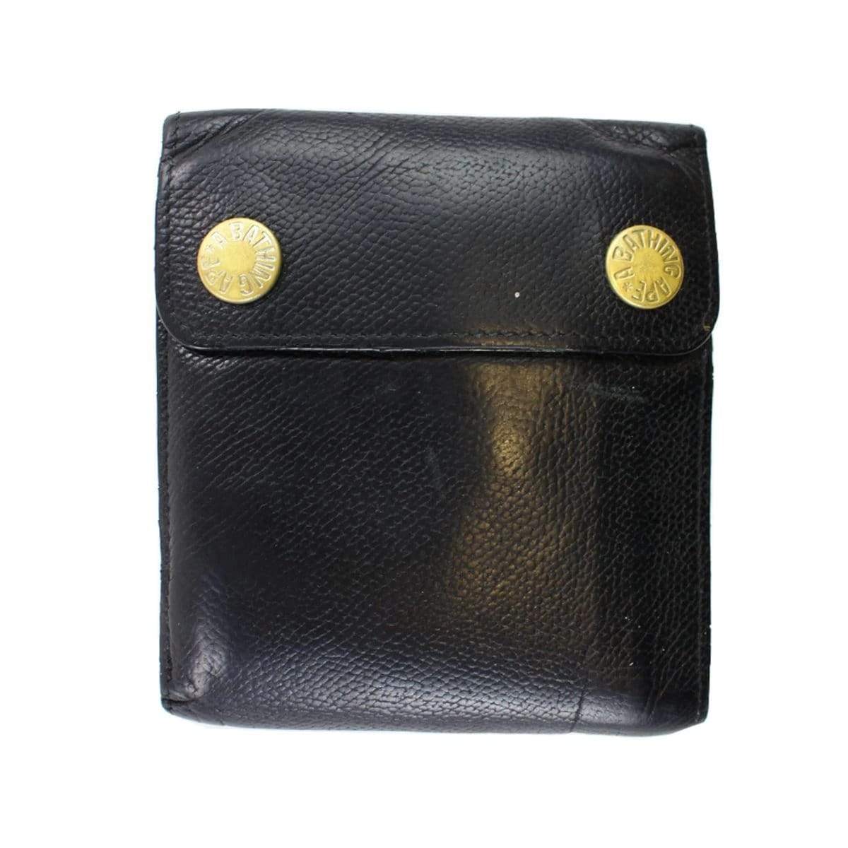 Bape Leather Wallet - SaruGeneral