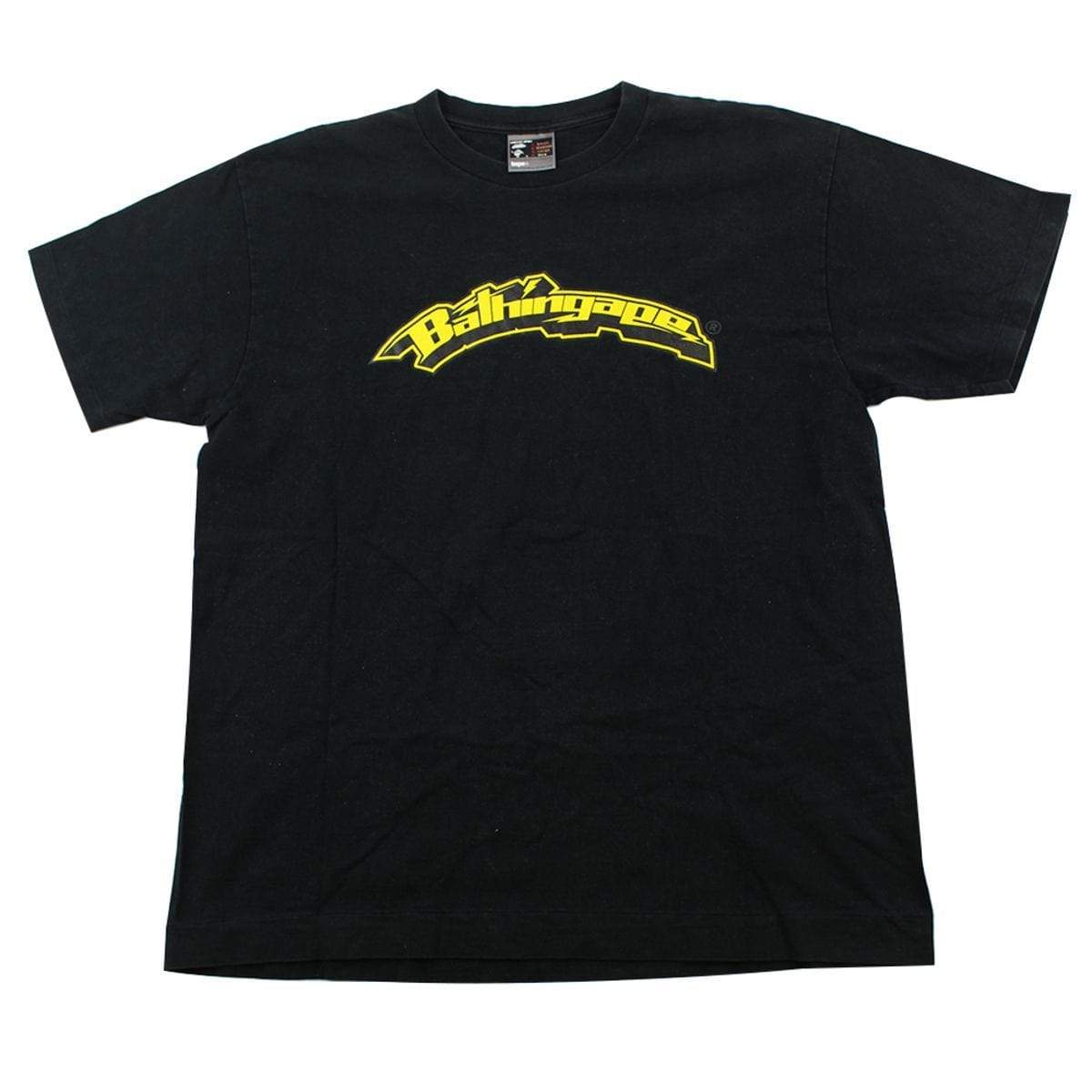 Bape Creeper Mountain Text Tee Black - SaruGeneral