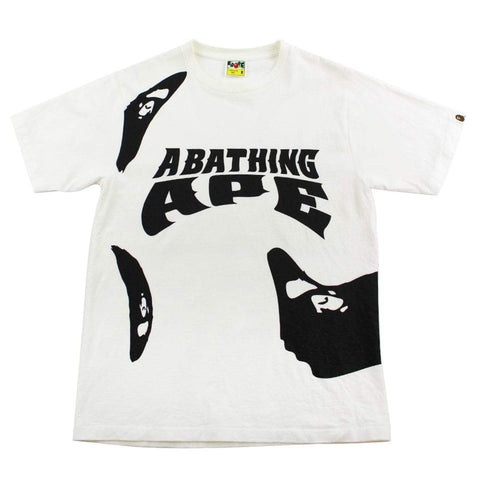 T-shirt Bape Liquidfy Big Ape avec logo blanc