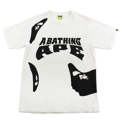 Bape Liquidfy Big Ape Logo Tee White