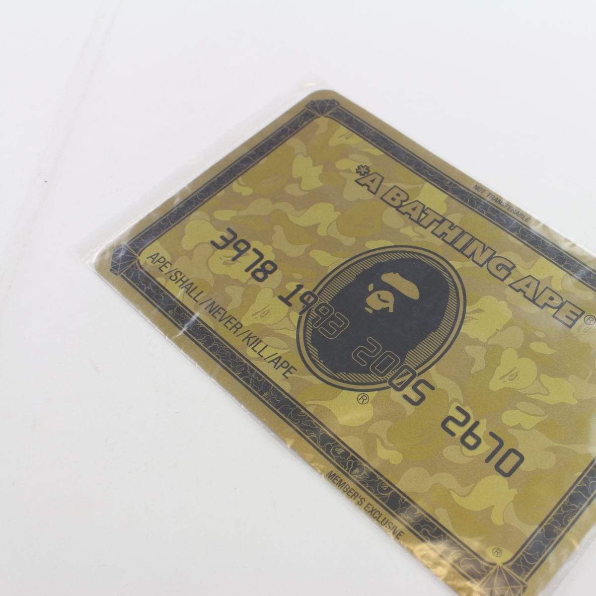 Bape Membership Card Mousemat - SaruGeneral