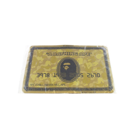 Tapis de souris avec carte de membre Bape