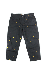 Bape Milo Monogram Pants Black