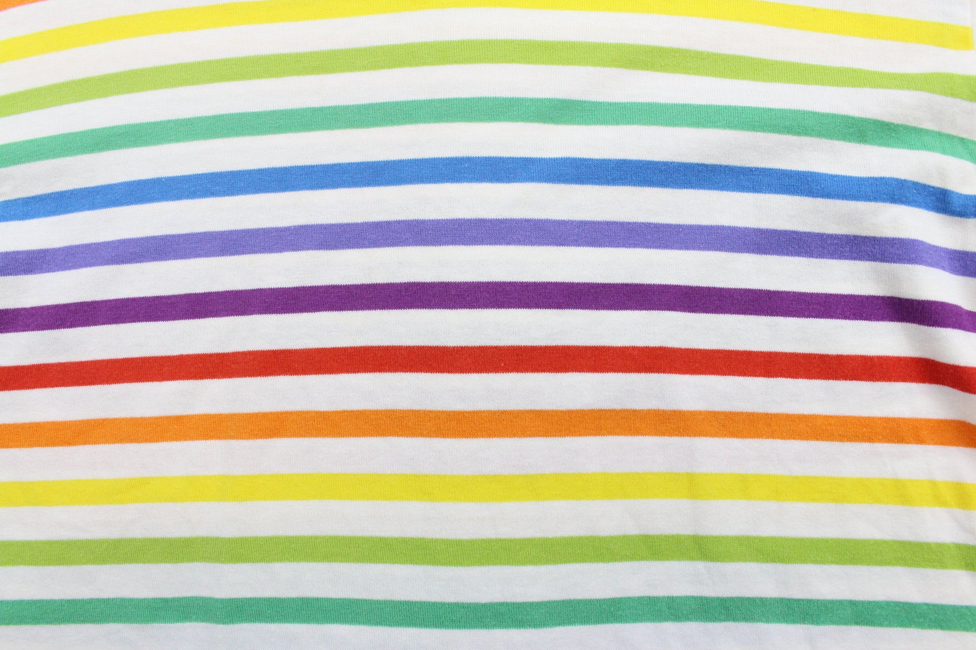 Bape Multicolour Stripe LS White - SaruGeneral