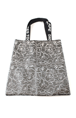 Bape Neon Camo Tote Bag Grey