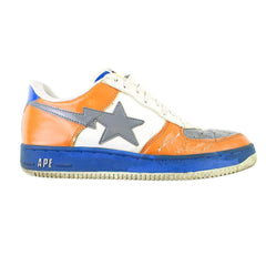 Bapesta Orange et Bleu Royal
