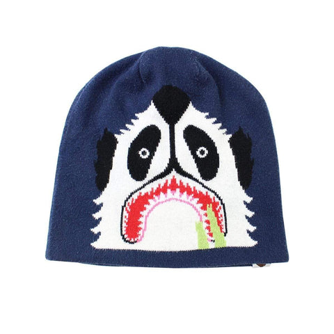 Bonnet Bape Panda Shark bleu marine